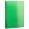 JAM Paper 0.75" Green Glass twill Plastic 3-Ring Binder